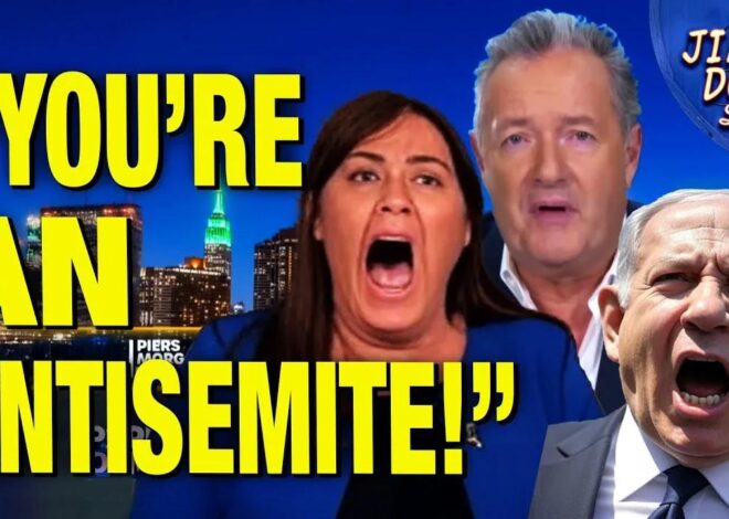 Israel and Zionist Viciously Turn On Piers Morgan