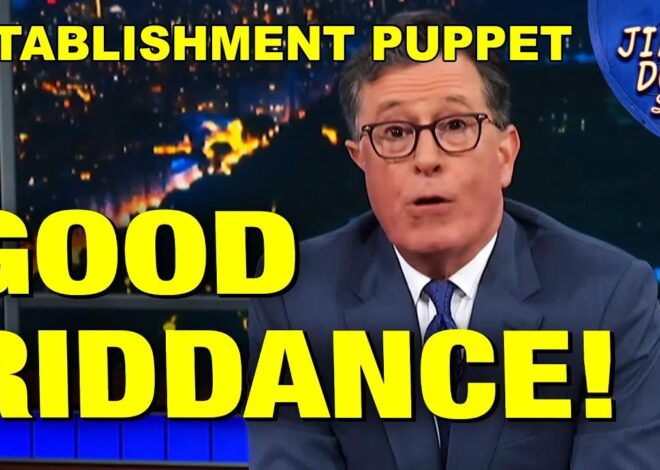 Establishment Tool Stephen Colbert Gets Cut Loose By Establishment