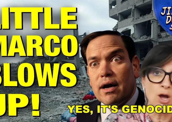 Francesca Albanese Truth Telling About Genocide FREAKS OUT Marco Rubio