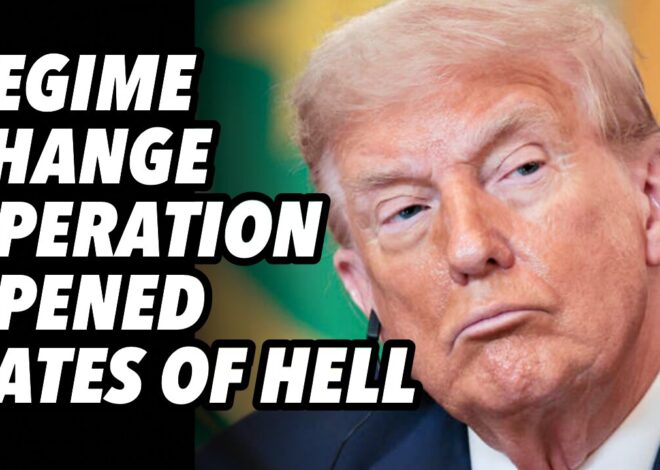 Regime change operation opened the gates of hell