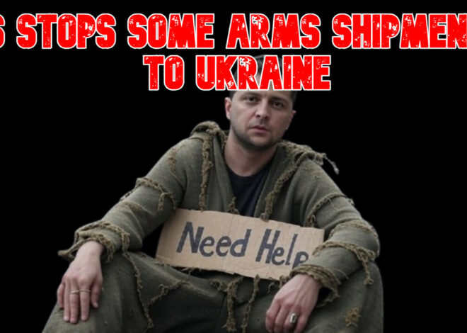 US Stops Some Weapons Shipments to Ukraine: COI #817