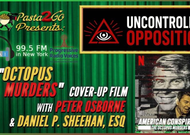 âOctopus Murdersâ Cover-up Film Wins Emmy?! with Peter Osborne & Daniel P. Sheehan – for WBAI in NYC