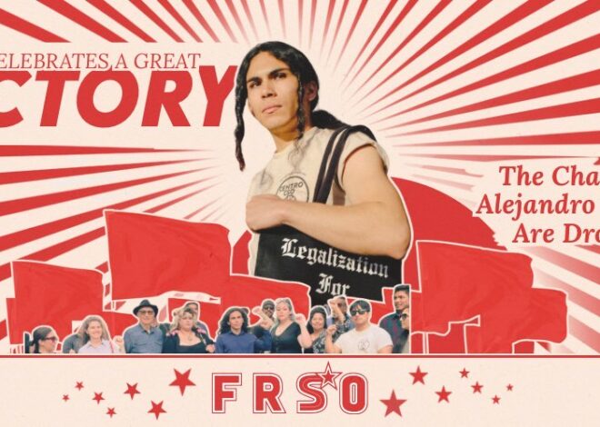 The charges on Alejandro Orellana are dropped! — Fight Back! News