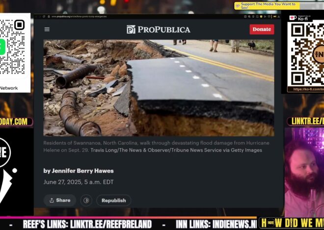 FEMA Going Broke Under Trump, Too! | @GetIndieNews