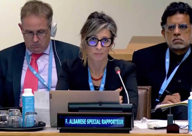 Trump sanctions on UN Special Rapporteur are illegal