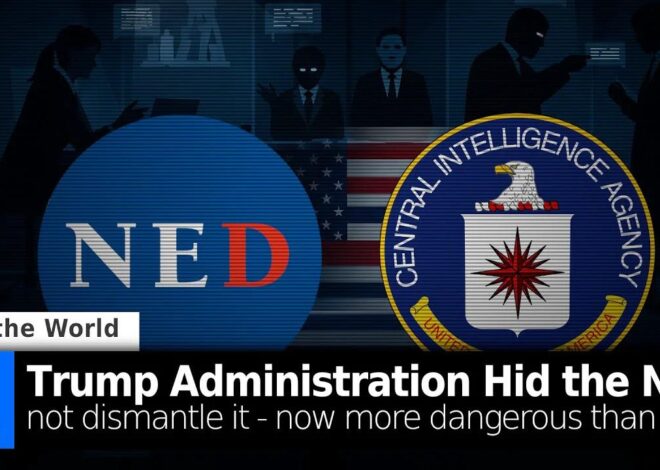 US President Trump Streamlined the National Endowment for Democracy, not Dismantle it