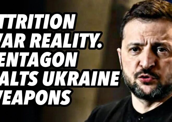 Attrition war reality. Pentagon halts Ukraine weapons