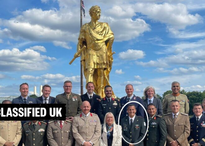 The British military college teaching Israeli soldiers
