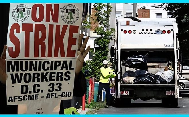 Philadelphia City Workers STRIKE!