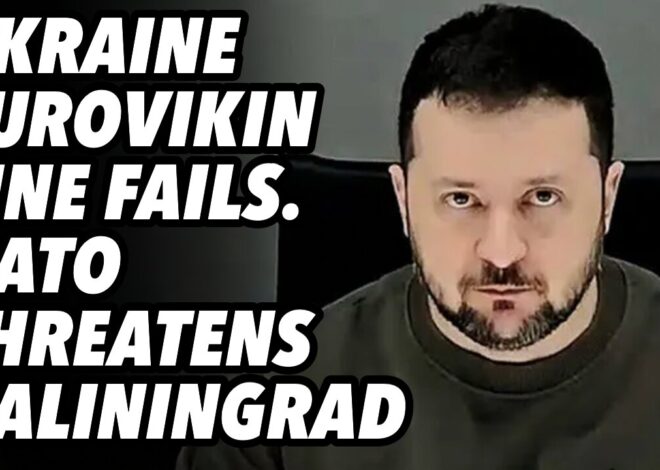Ukraine Surovikin line fails. NATO threatens Kaliningrad