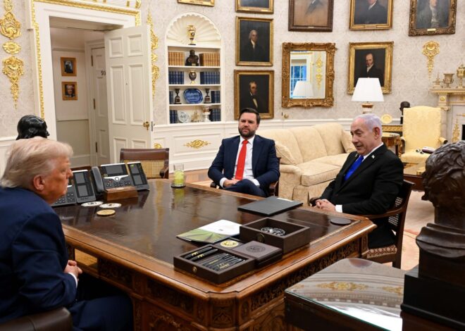 Trump Holds Second Meeting With Netanyahu at the White House