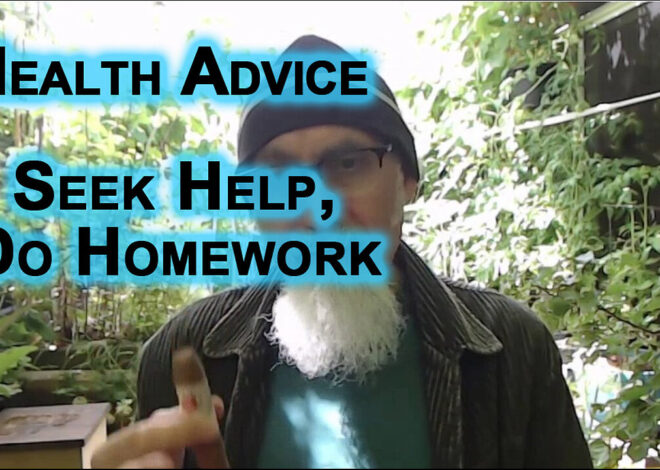 Health Advice: Recovery From Injury, Seek Help, Do Your Homework