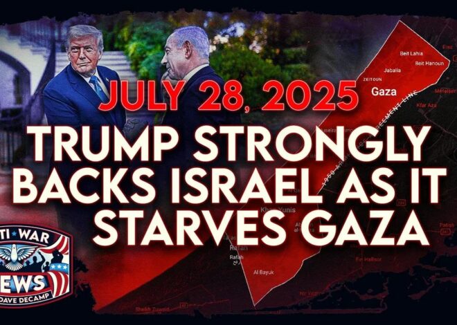 Trump Strongly Backs Israel as It Starves Gaza, US Carries Out Airstrikes, Raid in Somalia, and More