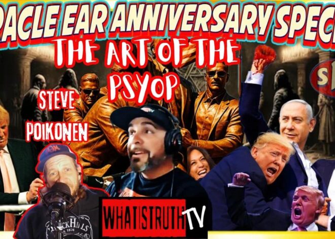 #260 The Art of The Psyop : Trump's Near Miss, One Year Later