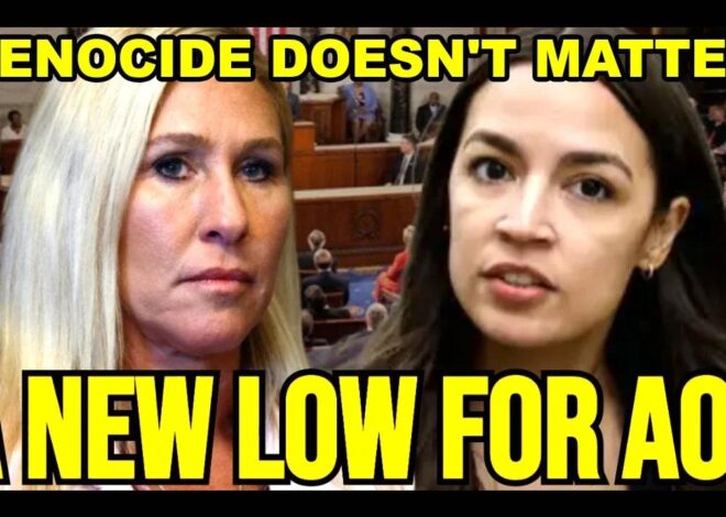 AOC Votes AGAINST CUTTING AID To Israel's Genocide Of Palestinians