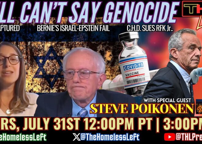 The PELOSI Act Passes Out of Committee, TikTok Censorship w STEVE POIKONEN, NYTimes Backpedals Gaza Starvation, Bernie Fumbles Epstein, Oprah’s Tsunami-Gate, CHD Sues RFK Jr. w CRAIG PASTA | THL Ep 127 FULL