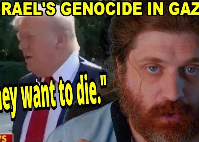 They Want To Die – Donald Trump Leaves Millions To Starve In Gaza