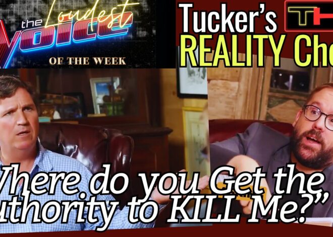 The LOUDEST VOICE of the Week | Tucker CALLS OUT German Journalist, Ukraine FORCES Citizens to DIE