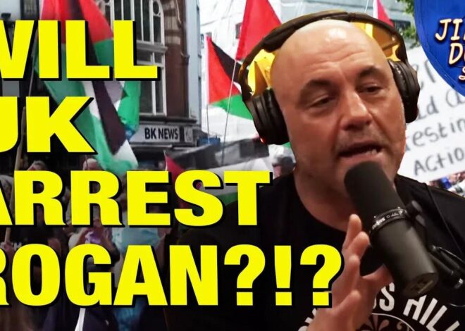 Joe Rogan's Gaza Comments Could Get Him ARRESTED In The U.K.