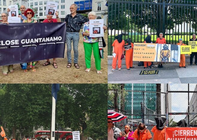 Guantánamo vigils as Alligator Alcatraz brings Gitmo to the US
