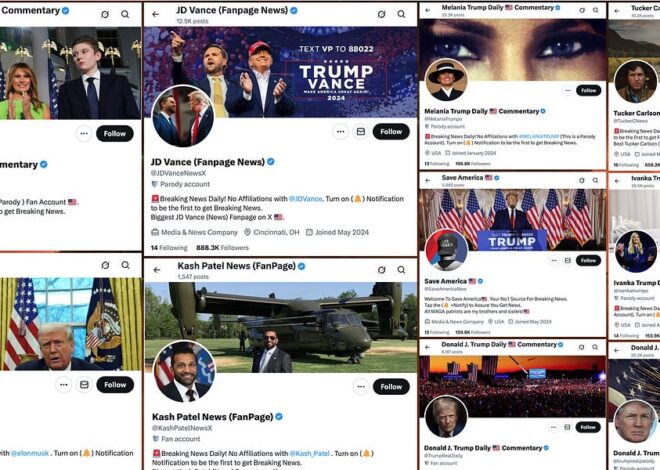 The curious case of the Trump News Commentary accounts