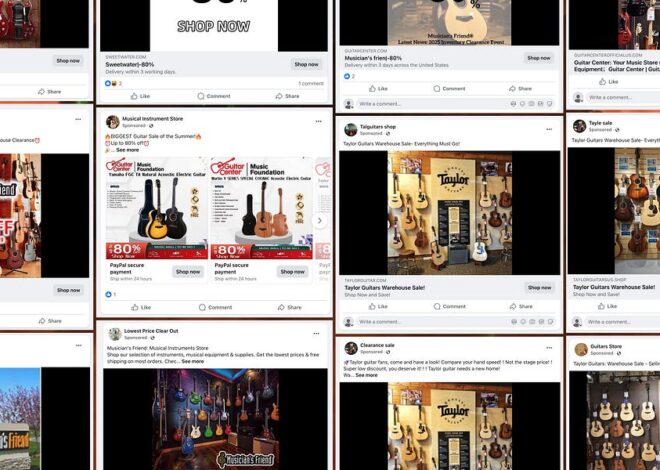 This musical instrument retailer does not exist