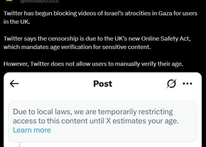 The Online Safety Act is not about protecting kids, it’s about protecting war criminals