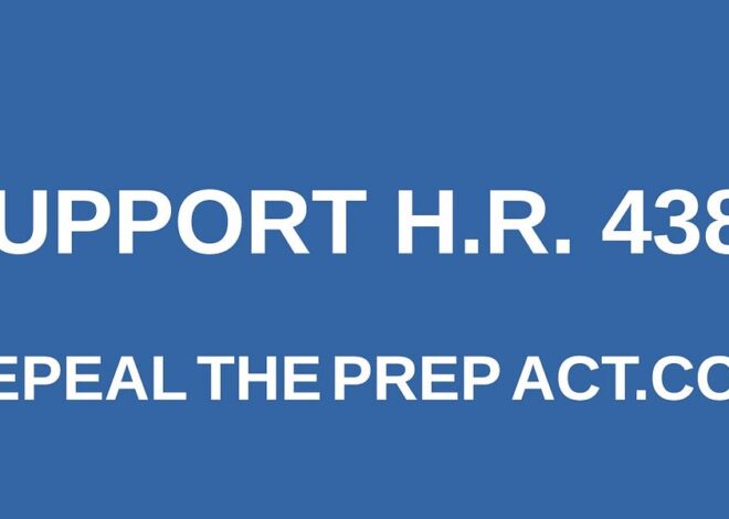Volunteers Needed to Help Repeal the PREP Act