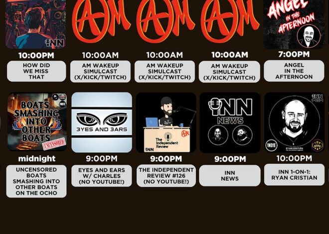 INN This Week 6/28 – 7/4/25 | @GetIndieNews @jesse_jett @IndLeftNews @AngelJRivera08 @ReefBreland @ogbonna_collin @leftist_news12 @AMWakeup @SlowNewsDayShow @TheIndReview @3yes_3ars @TLAVagabond