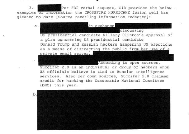 Clinton Plan Intel and Guccifer 2.0