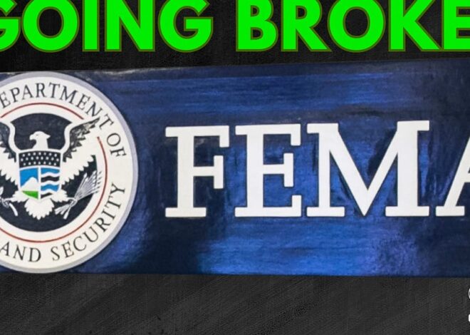 FEMA Going Broke Under Trump, Too!