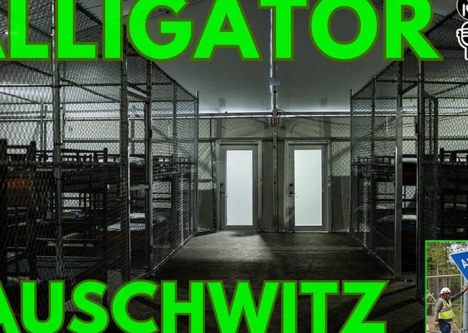 Inside Alligator Alcatraz (Auschwitz) – Not Good!