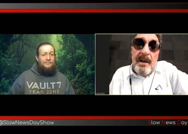 John McAfee Visited Slow News Day! AM Wakeup Throwback