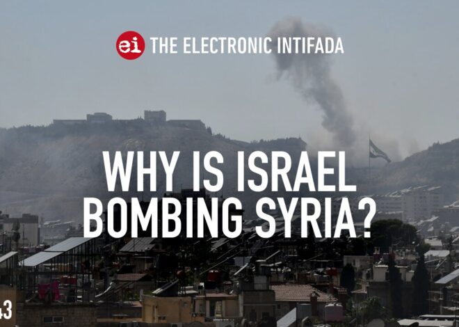 Why is Israel bombing Syria? with Ali Abunimah