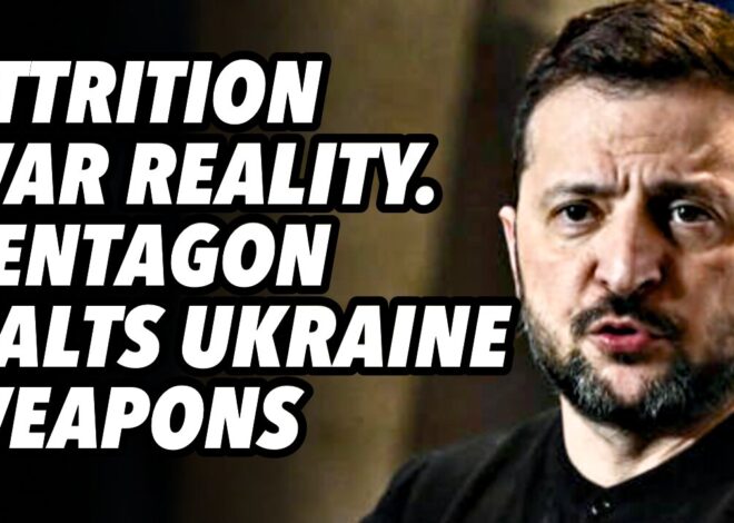 Attrition war reality. Pentagon halts Ukraine weapons