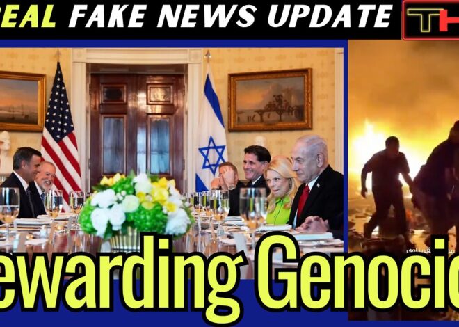 A REAL Fake News Update | Trump hosts Genocider Netanyahu, who Nominates him for a Nobel Peace Prize