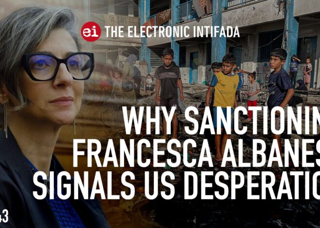 Why sanctioning Francesca Albanese signals US desperation, with Ali Abunimah