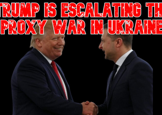 Trump Is Escalating the Proxy War in Ukraine: COI #820