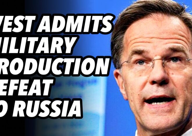 West admits military production defeat to Russia