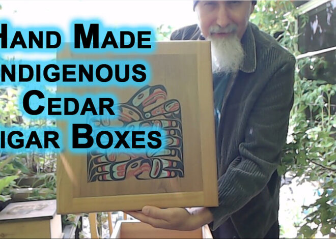 Let Me Show You My New Cigar Humidor: Hand Made Indigenous Cedar Cigar Boxes [ASMR]