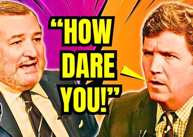 Ted Cruz Calls Tucker Carlson Anti-Semite!