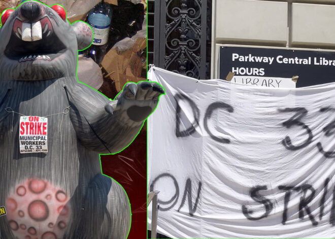 Sanitation & City Services Strike Continues in Philly Labor Battle