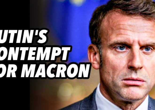 Putin’s contempt for Macron
