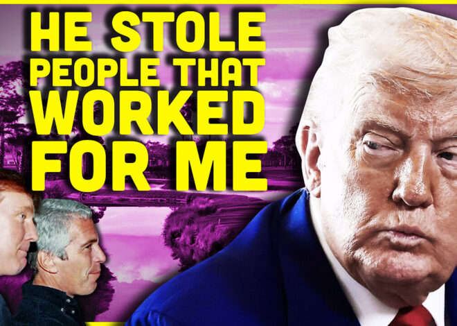The Epstein Files: Trump Says “He Stole People Who Worked For Me” AMA