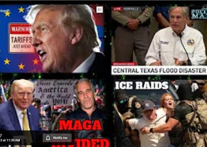 MAGA Split over Epstein? Tariffs coming soon, Texas Floods and more.