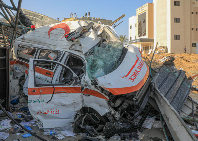 Israeli attacks on Gaza hospitals ‘similar to Russia’, internal British army report says