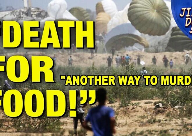 Israeli Aid Airdrops Are DEATH TRAPS To Murder Palestinians