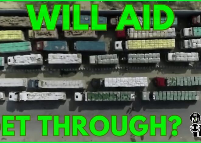 Are We Finally Seeing Aid Trucks Going Through? Air drops For Sure | @HowDidWeMissTha