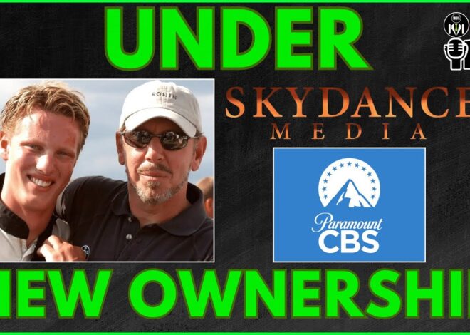 Son of CIA Guy/Oracle Founder & Israel Backer Ellison Buys CBS & Paramount | @HowDidWeMissTha