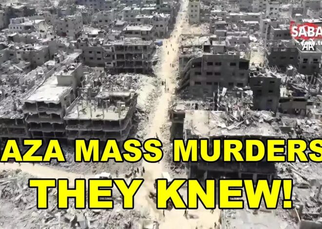 To Future Generations, They Knew – They All Knew What Was Happening In Gaza